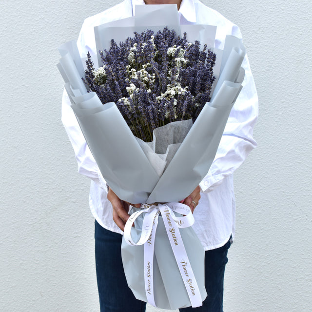 Lavender Bouquet - Flower Station Dubai