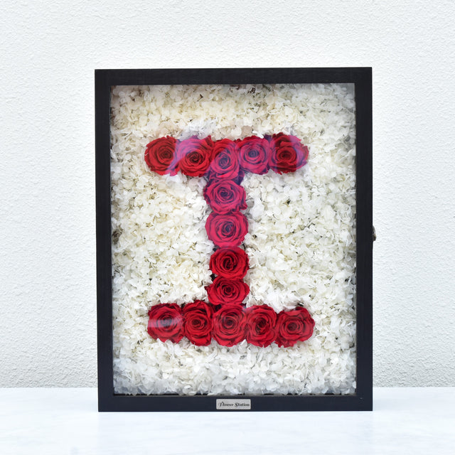 Letter in Frame - Forever Flowers