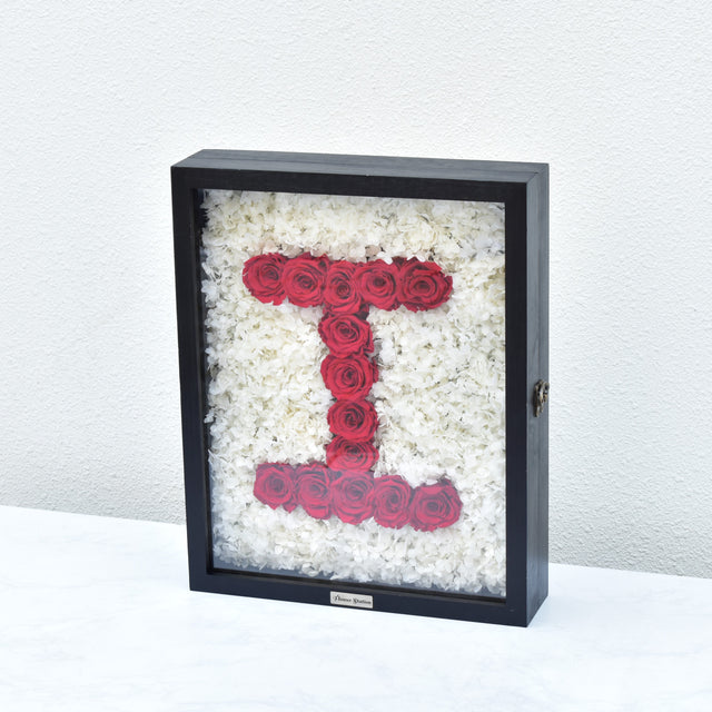 Letter in Frame - Forever Flowers